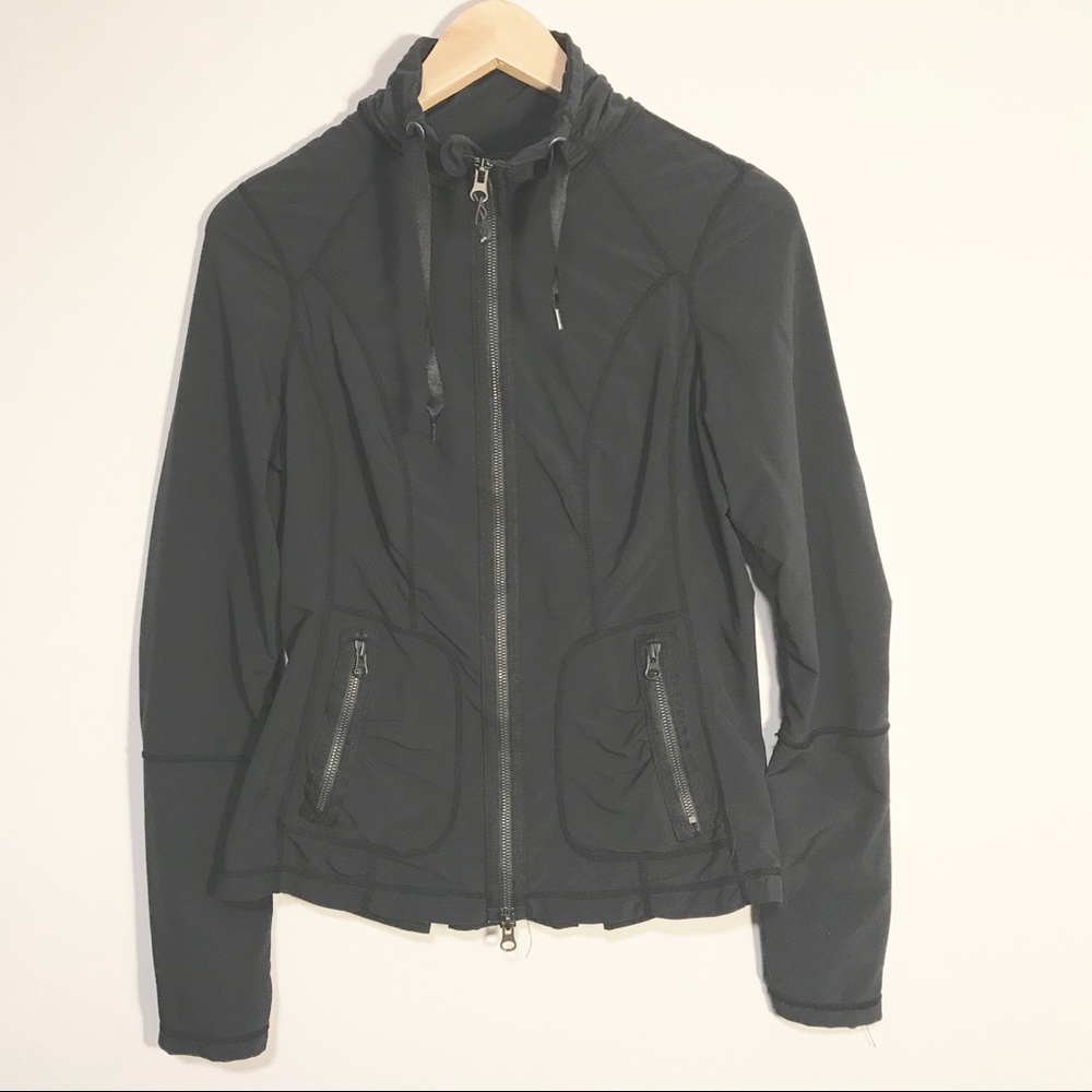 Black Zella Athletic Track Jacket